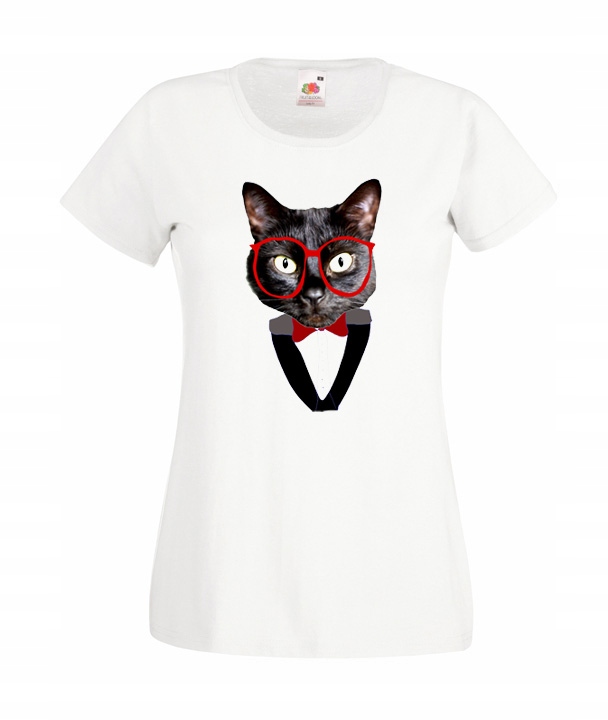 

S Koszulka Damska Kot Koty Cats Catholic Kociak