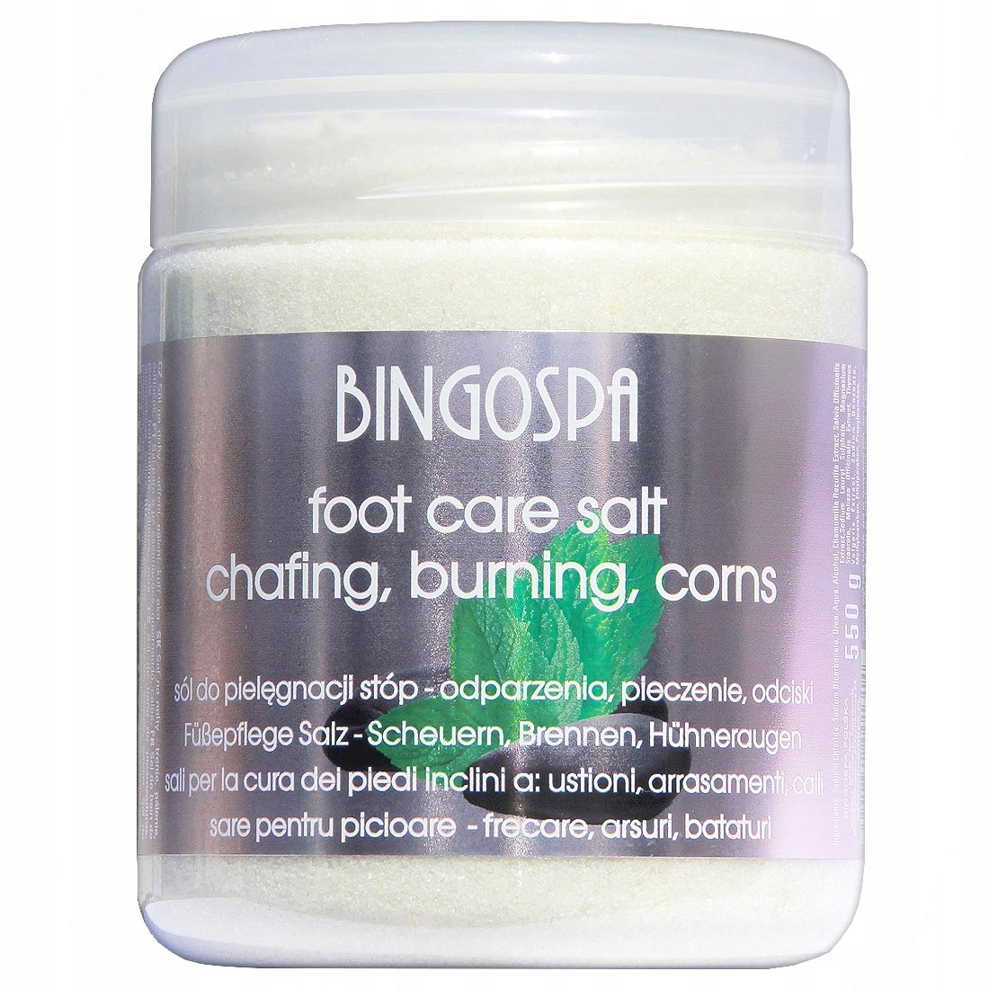 SÓL DO STÓP ODPARZENIA PIECZENIE ODCISKI OBRZĘKI BINGOSPA