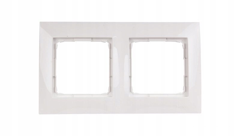 

Simon 54 Premium Ramka podwójna biała /do karton-g