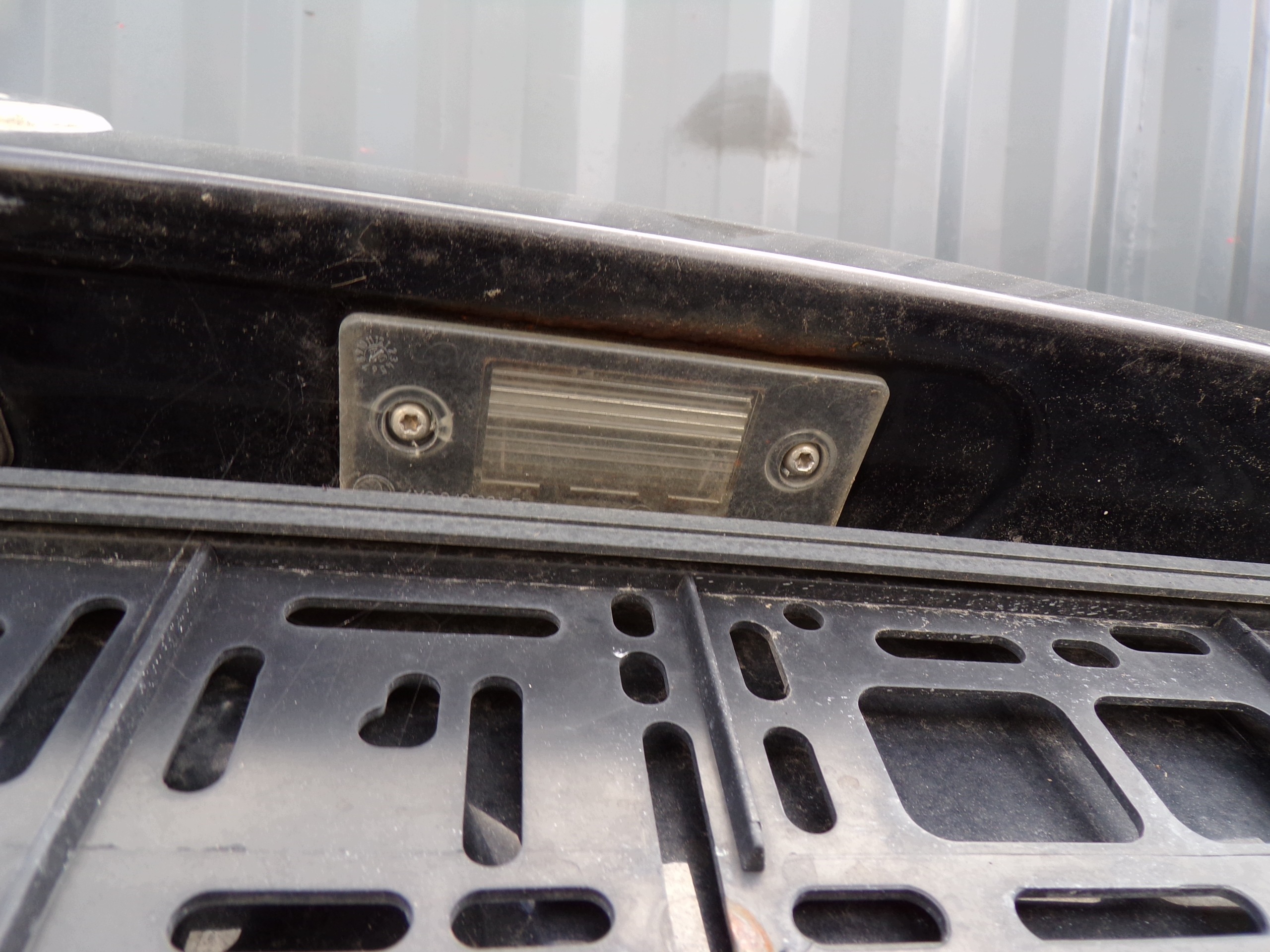 trunk door boot rear SKODA FABIA 2 II HB