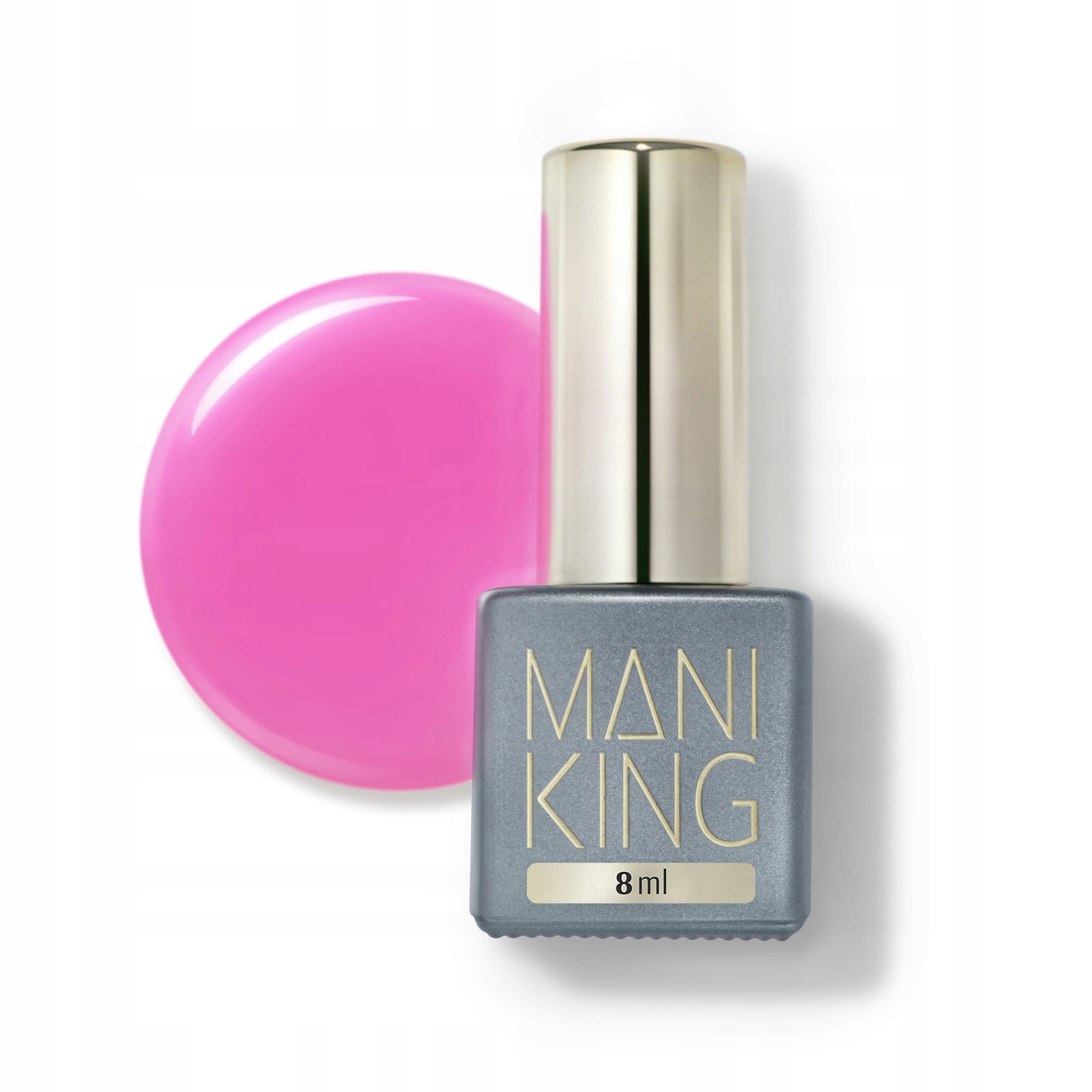 

Lakier Hybrydowy Różowy Mocny Mani King M023 8ml
