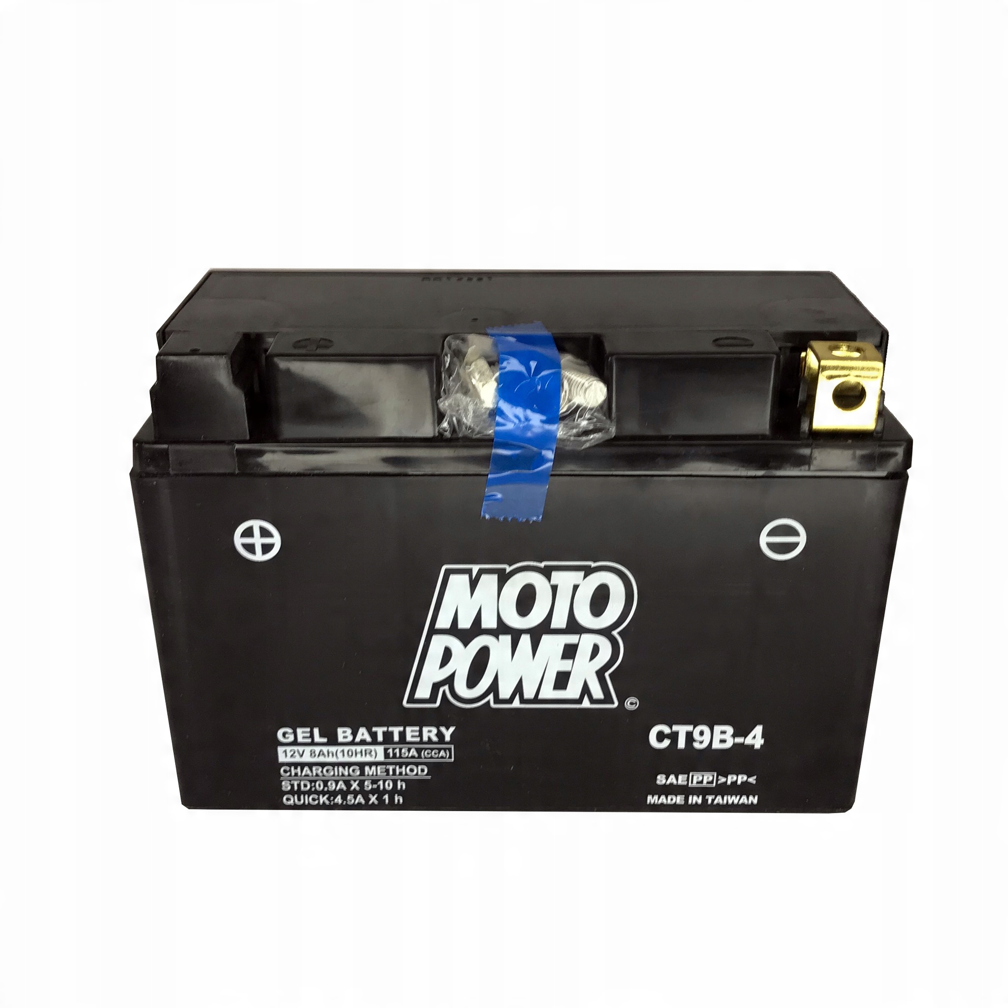 

Motocyklowy akumulator 8Ah CT9B-BS (CT9B-4)