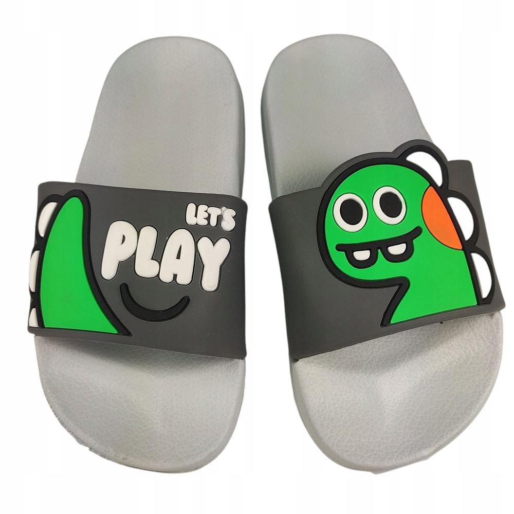 

Dziecięce Klapki Dinozaurem Piankowe Chłopięce 34