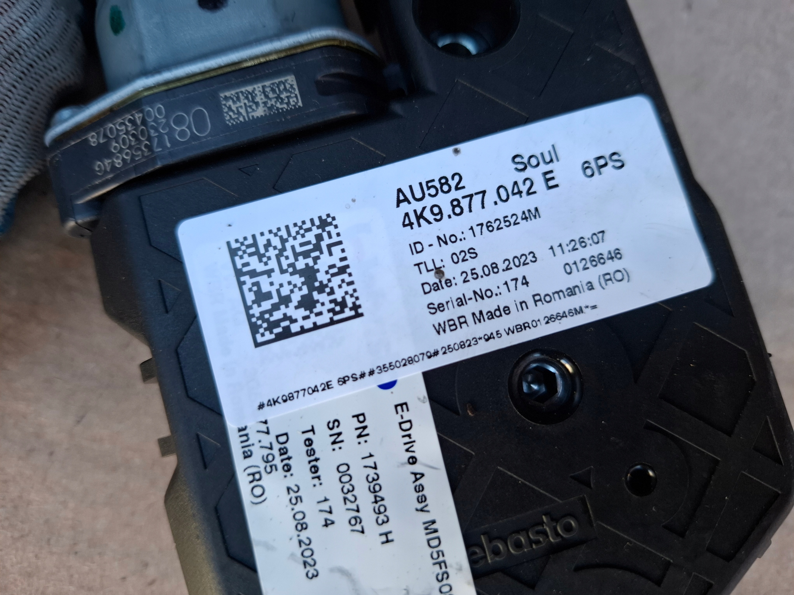 Motor Schiebedach Audi A6 C8 23R 4K9877042E