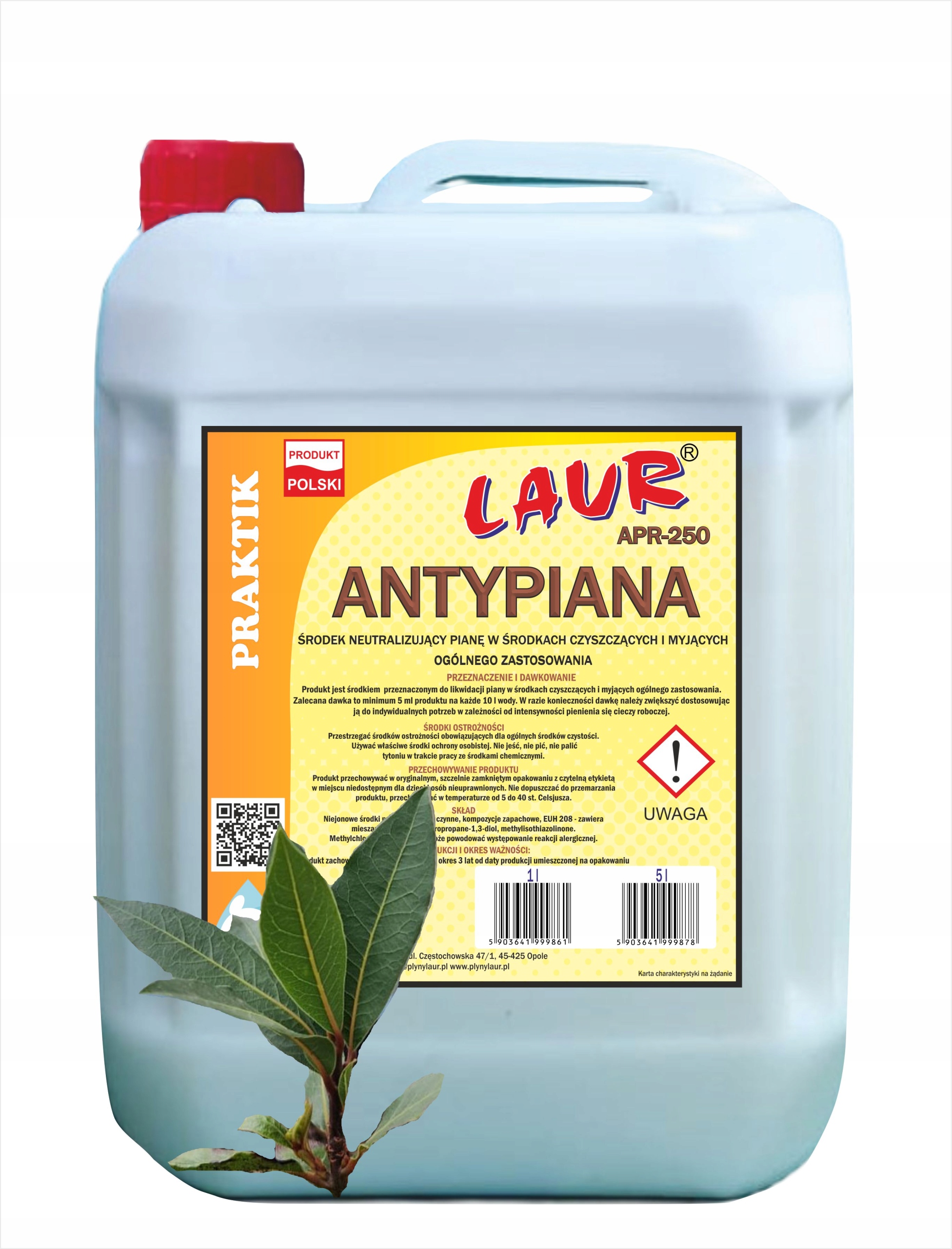 Antipěna OP.5L pro vysavače a čisticí prostředky APR-250