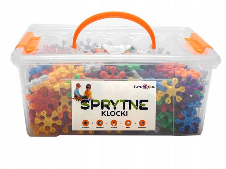 

Sprytne Klocki Konstrukcyjne Gwiazdki 340 Elem.