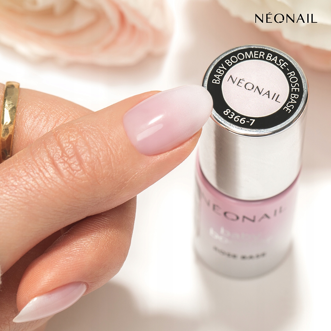 NEONAIL Baza Hybrydowa BABY BOOMER BASE ROSE BASE 7,2 ml Marka NEONAIL