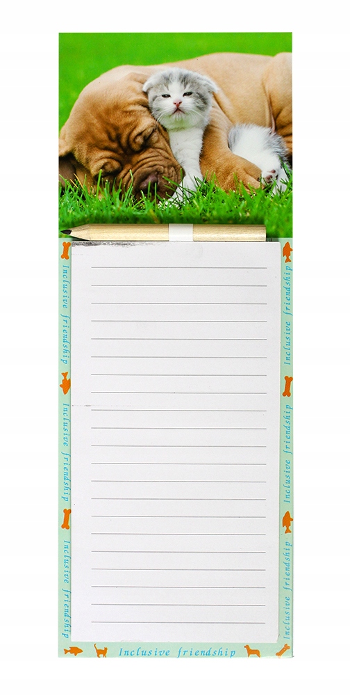 

Notes na lodówkę z magnesem 27x10cm