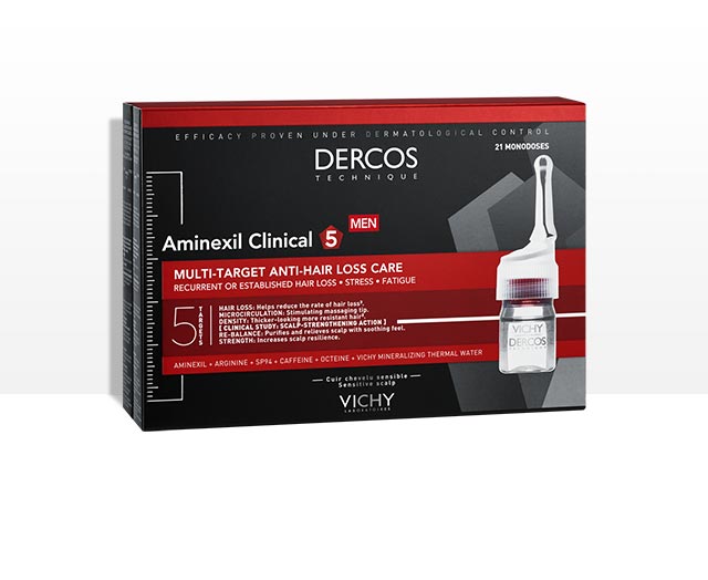 Vichy Dercos Aminexil Clinical 5 21x 6 ml kuracja przeciw wypadaniu włosów
