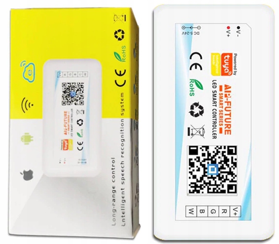

Sterownik Led Rgbw WiFi Tuya Google Home 15A 180W