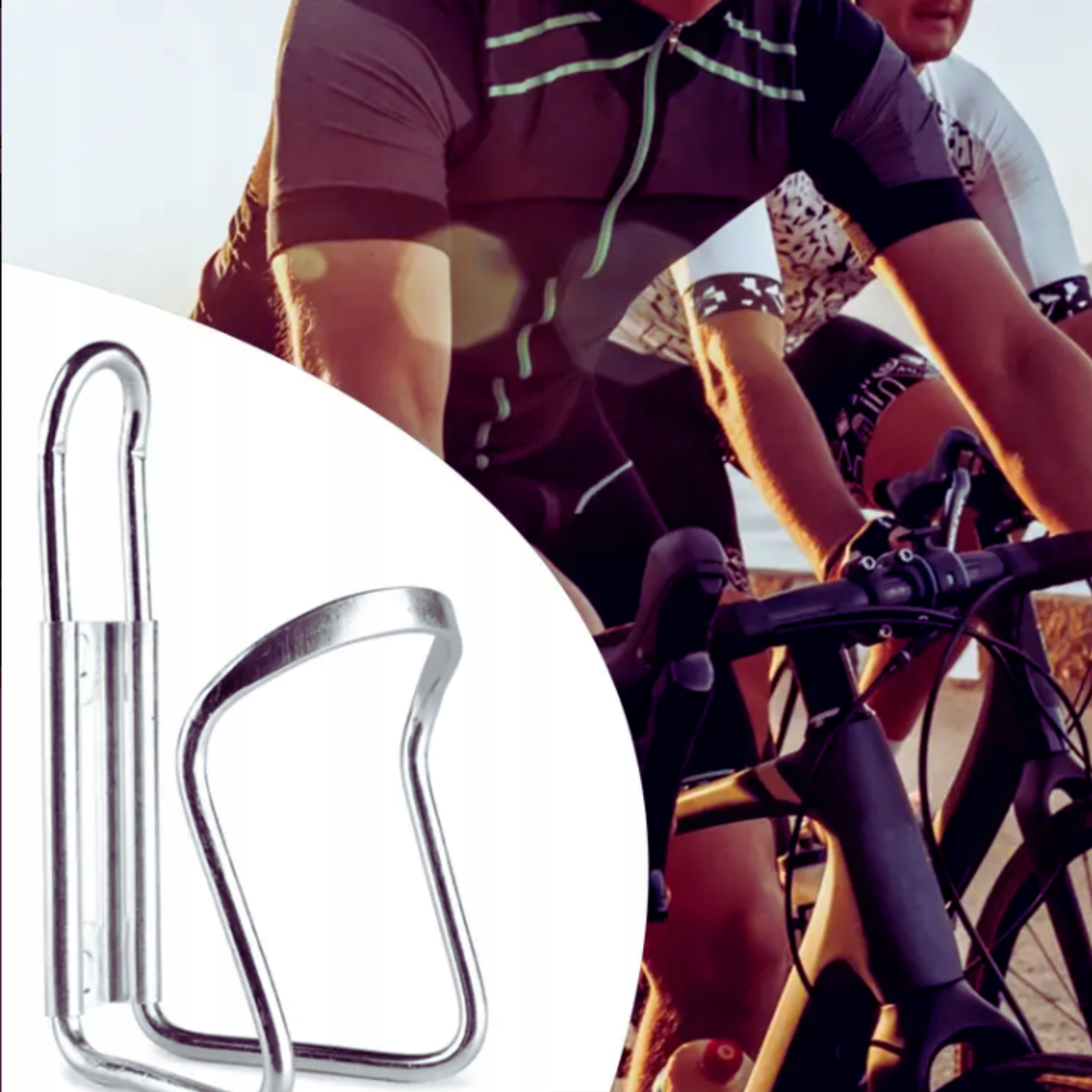 Uchwyt Rowerowy Na Bidon Koszyk Na Butelkę Napój Na Rower Ramę Aluminiowy Marka Meteor