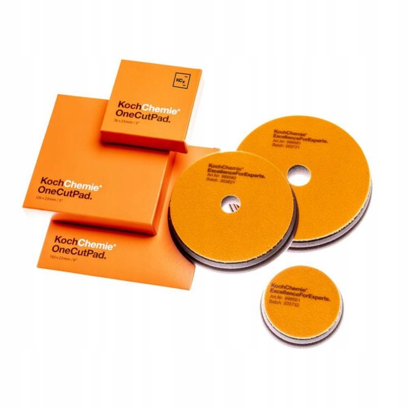 

Koch One Cut Pad 126x23mm Orange pad polerski