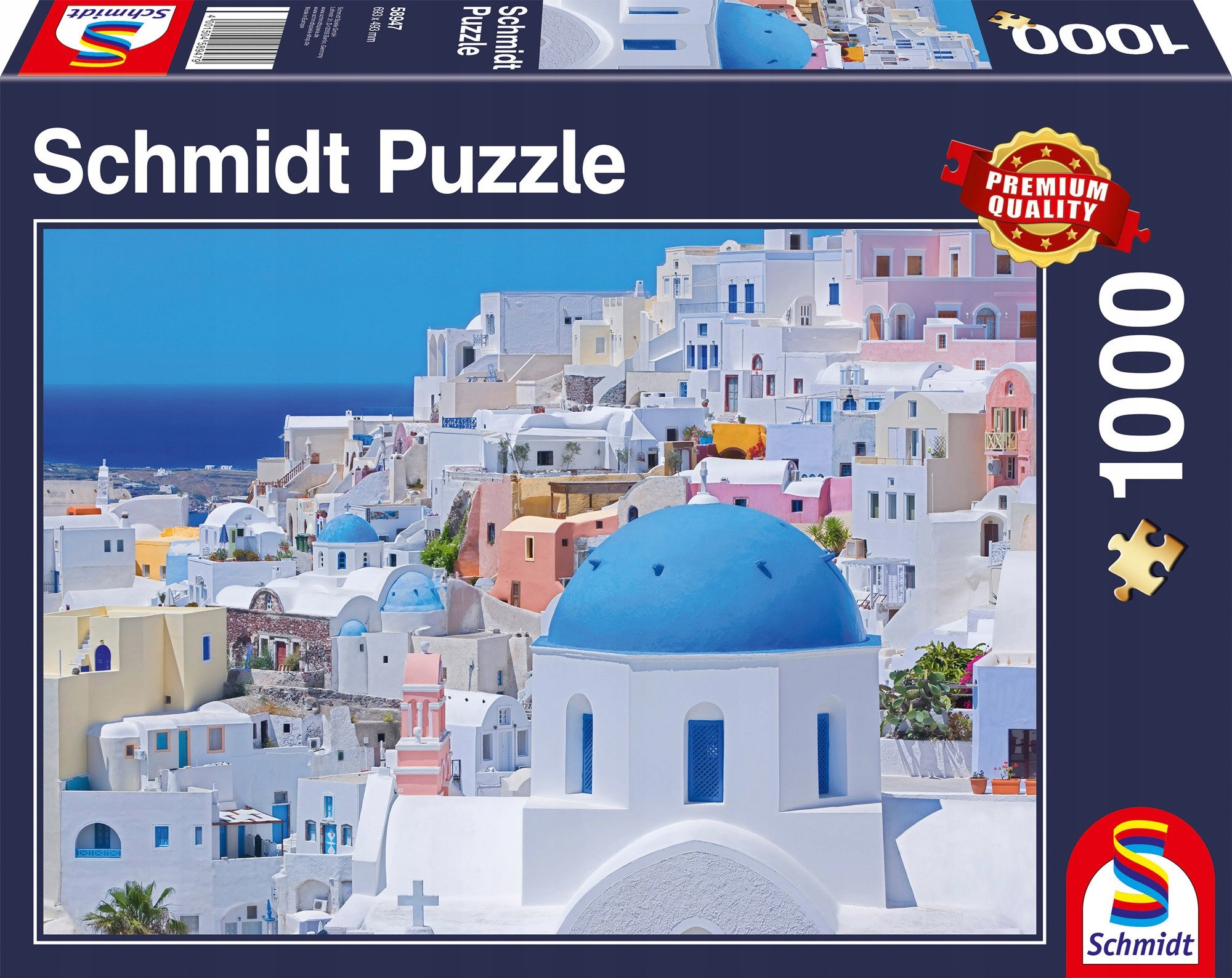 

Pq Puzzle 1000 el Santorini Grecja
