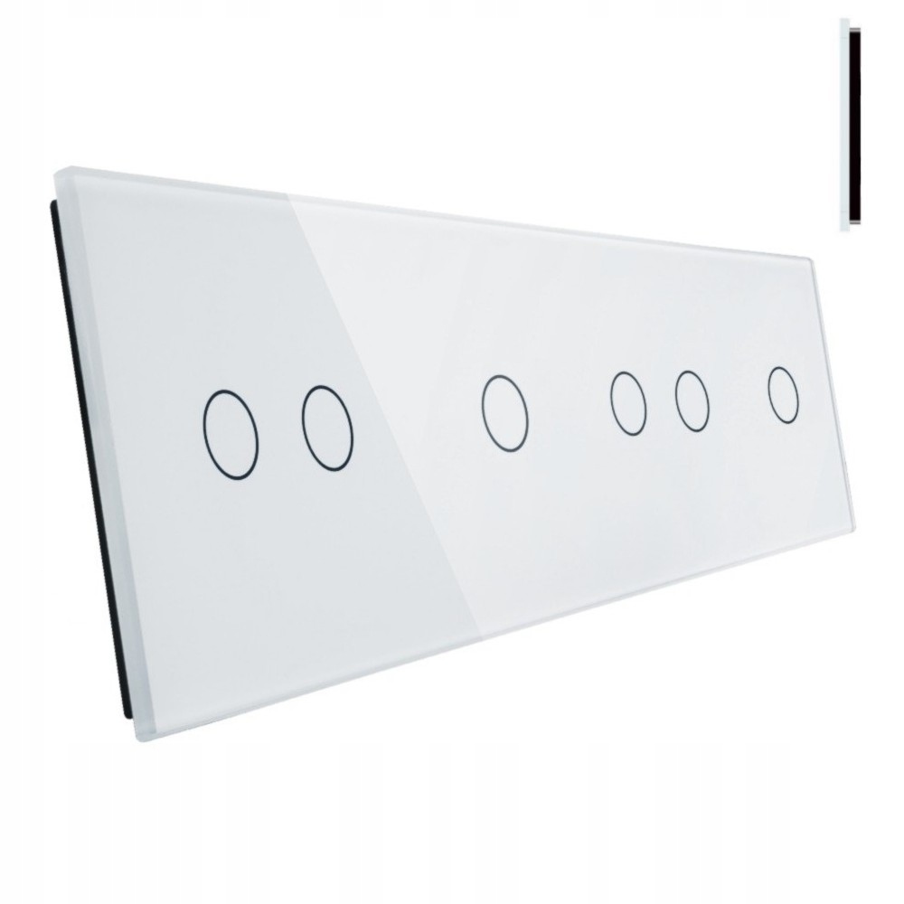 

Livolo Panel Szklany 1+2+1+2 Do Wł. Dotykowy B