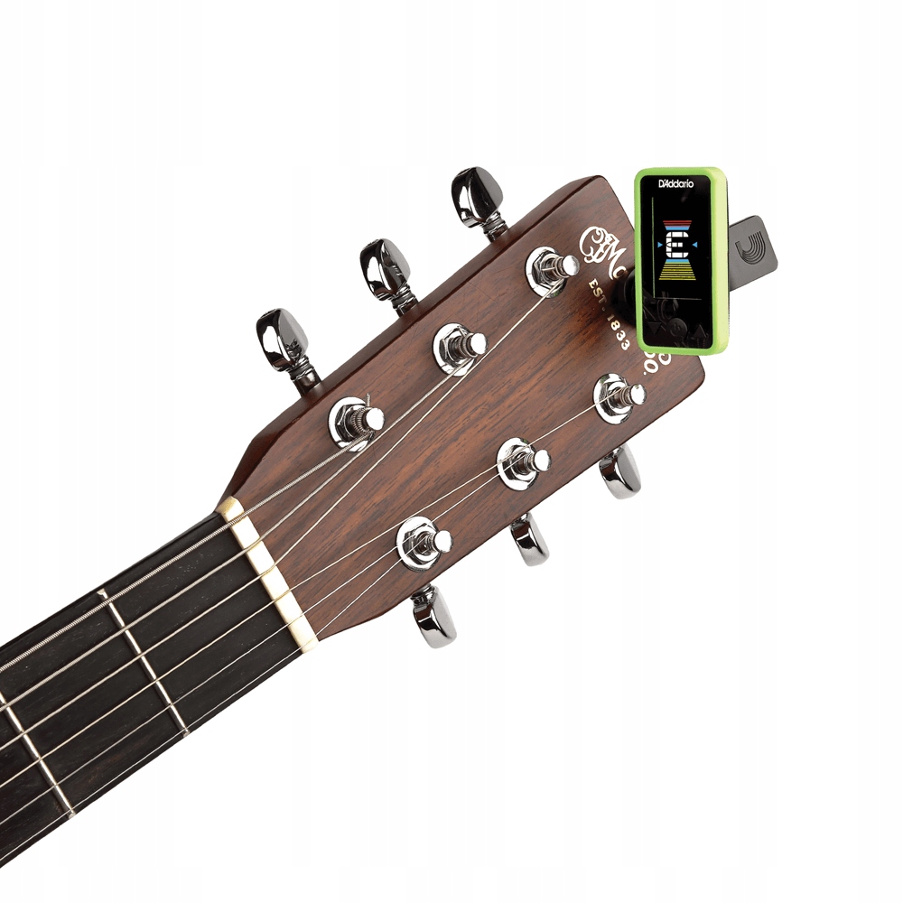 Tuner chromatyczny do każdej gitary D'Addario Eclipse PW-CT-17GN zielony Rodzaj tuner
