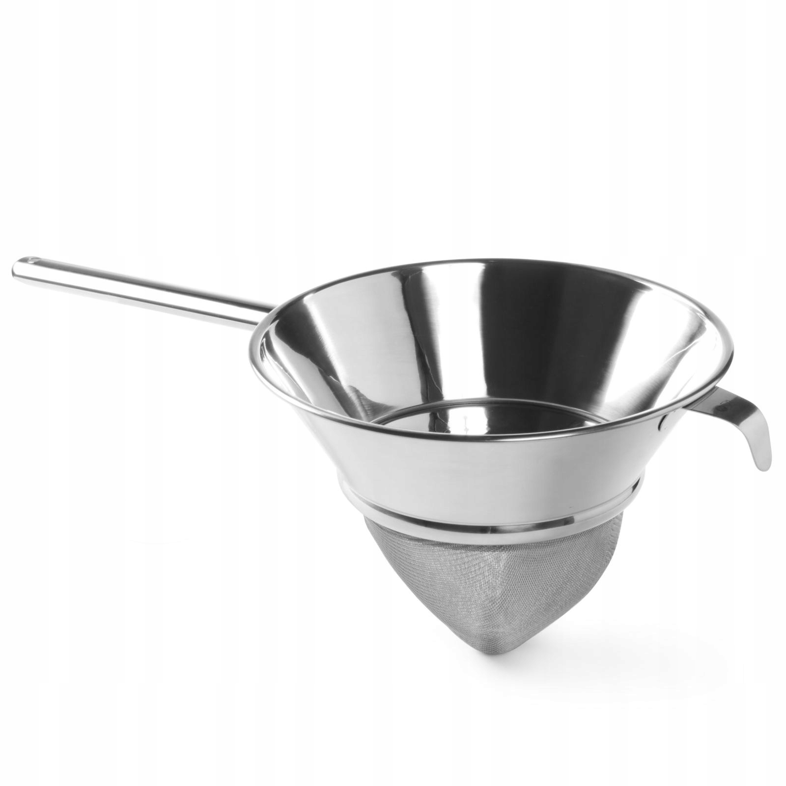 Čínské kuželové síto Hendi z oceli, průměr 245 mm, hustá síť