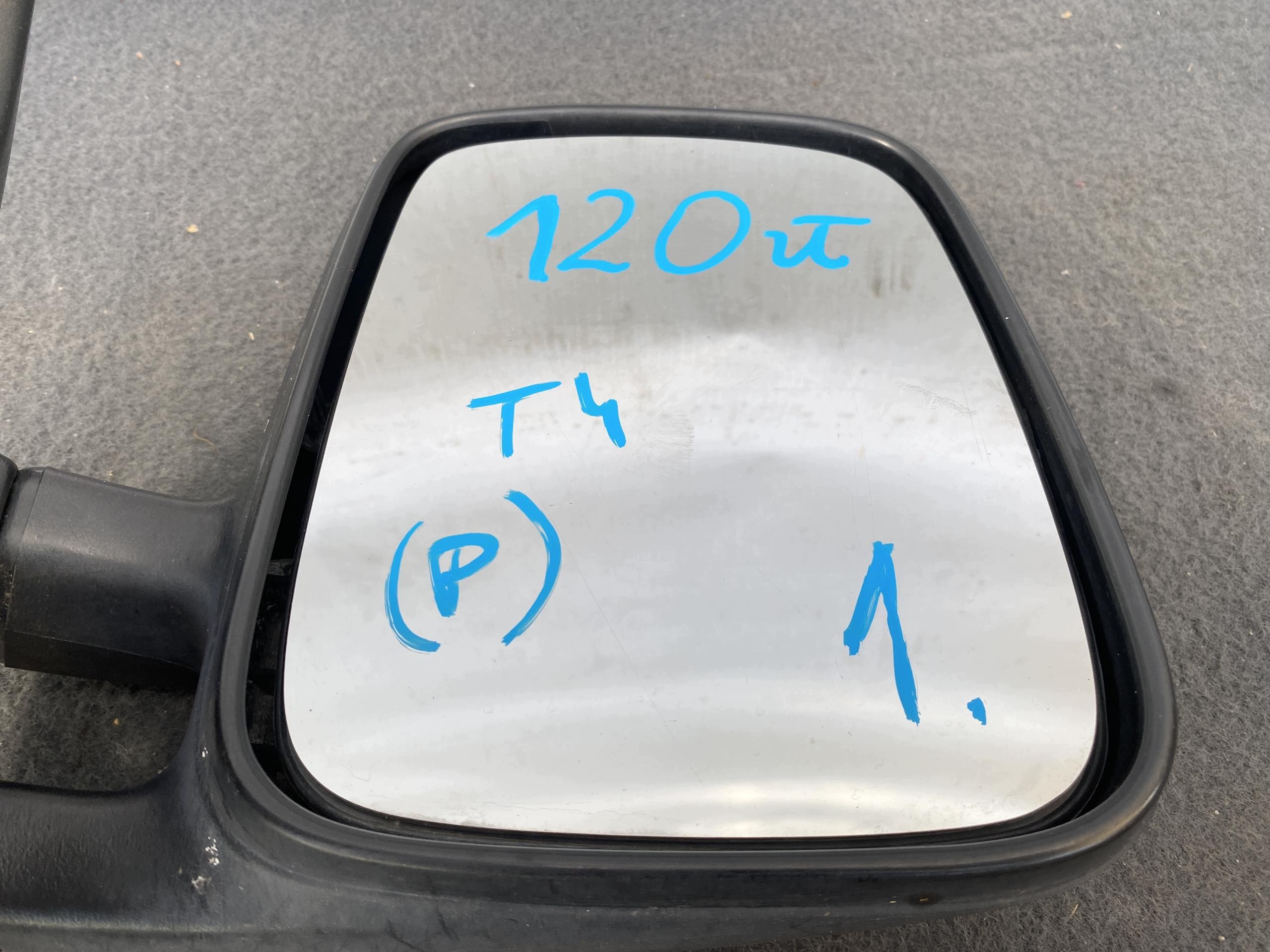 VW TRANSPORTER T4 96- mirror front right ORYGINALNE black,