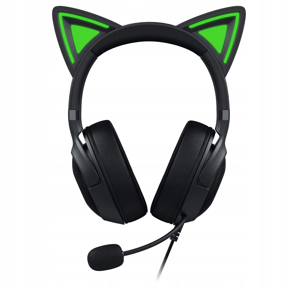 Herní sluchátka Razer Kraken Kitty V2, černá