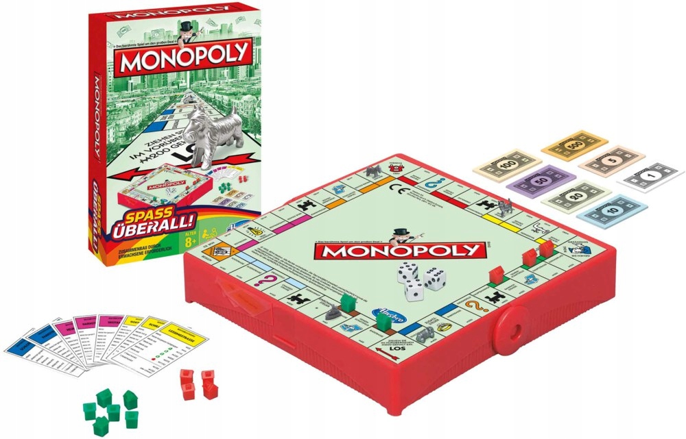 Gra planszowa Hasbro Monopoly Grab & Go (Po niemiecku) (K) Nazwa Monopoly Grab & Go