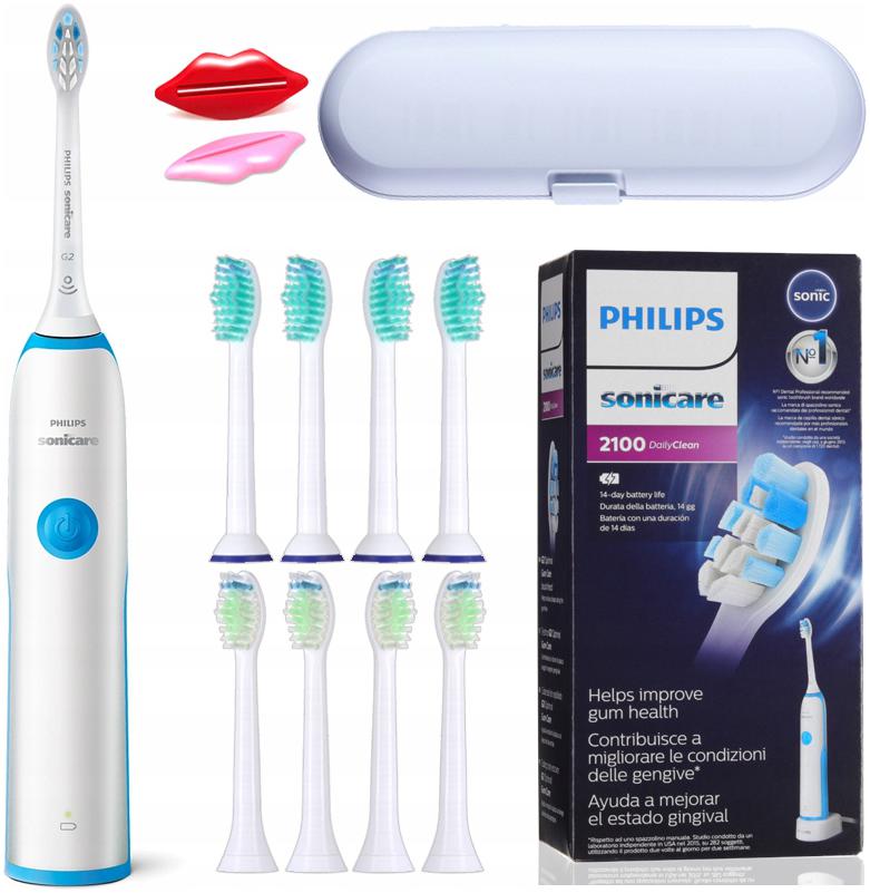 

Szczoteczka Soniczna Philips Cleancare + Etui + 8