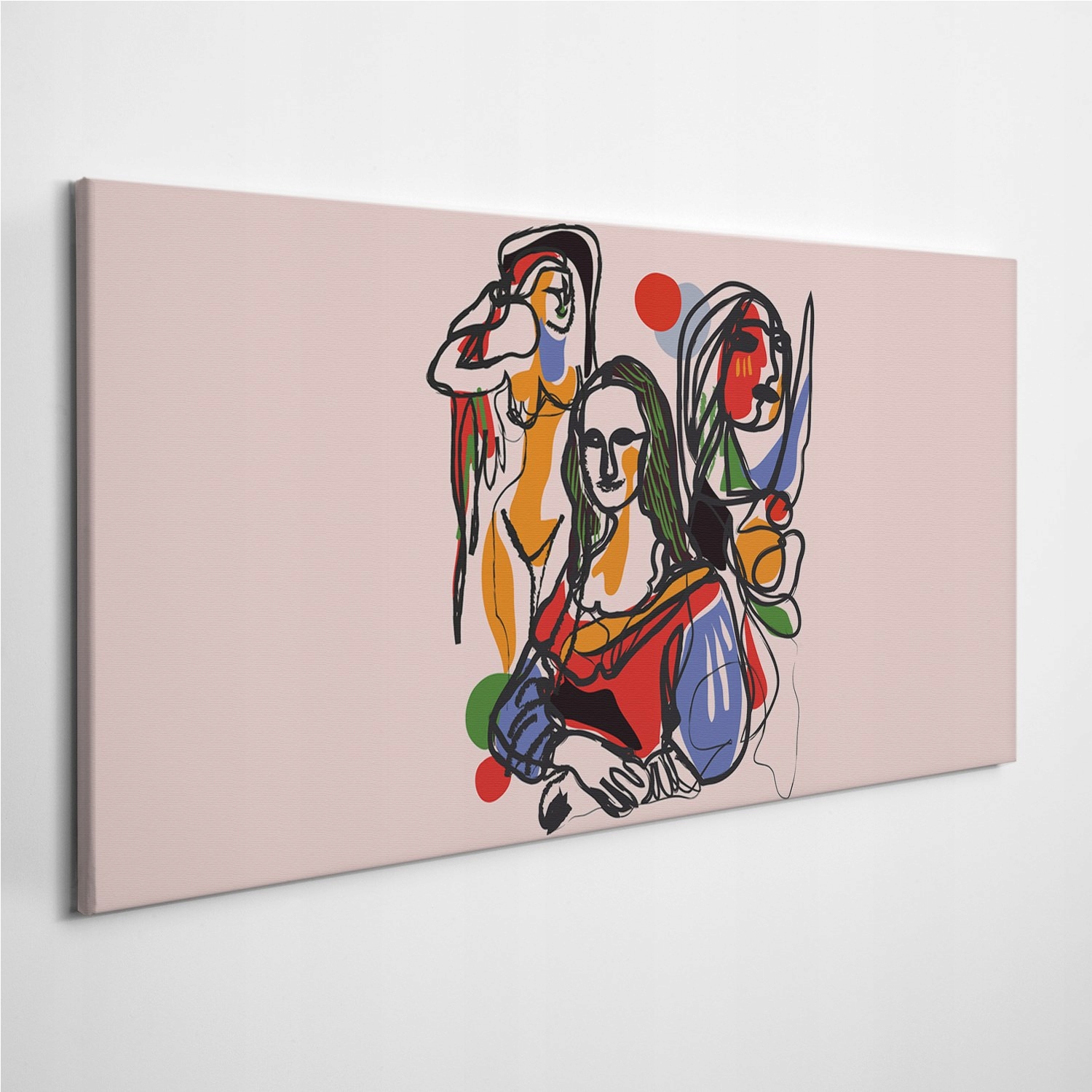 

Foto-obraz na ścianę Styl Picasso Sztuka 120x60 cm