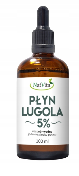 

Płyn Lugola 5% Jod Nieorganiczny Czysty 100ml