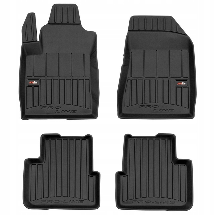 Gumové Koberečky Lancia Delta 2008-2014 Korytka 3D