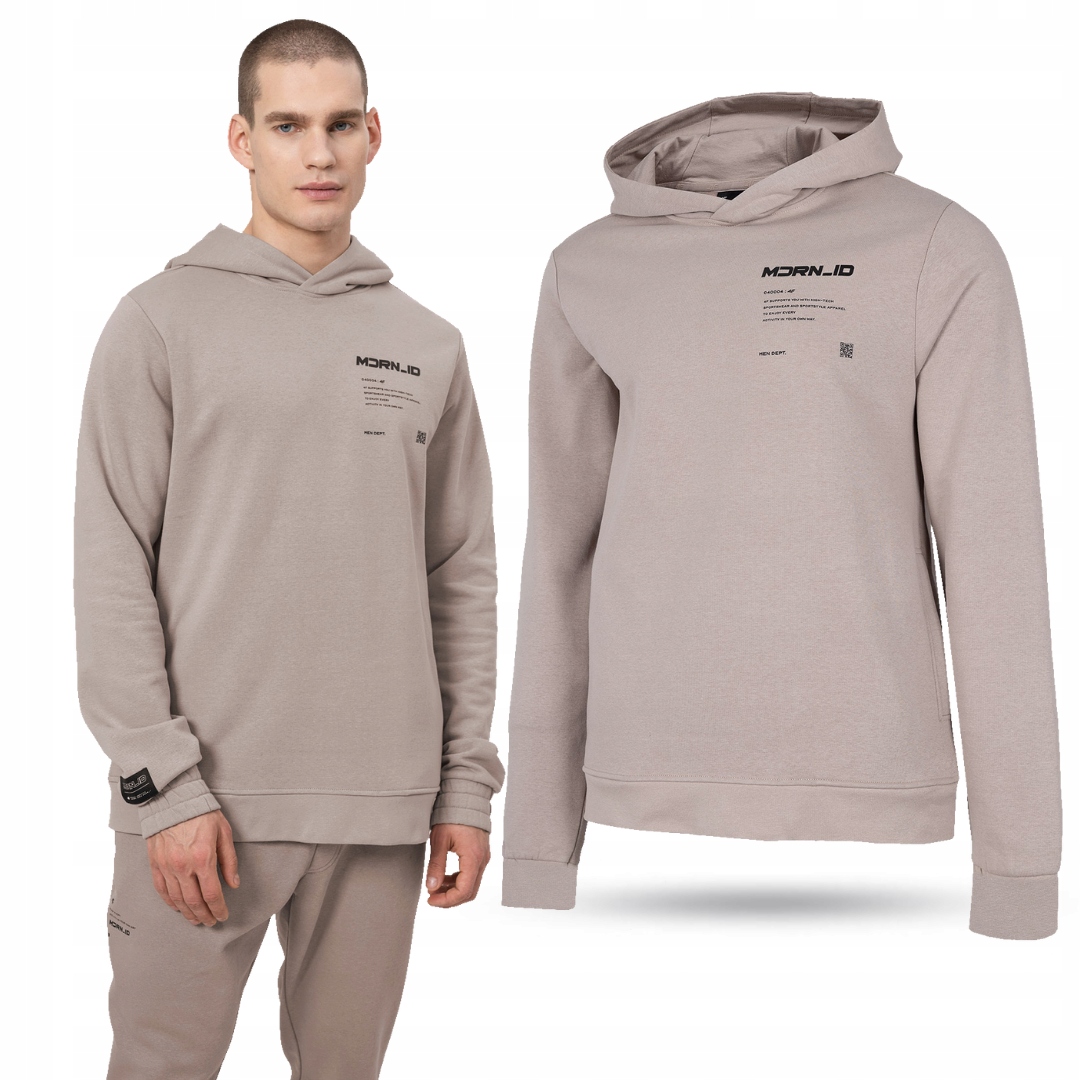 4F Pánská Sportovní Mikina S Kapucí Z22-BLM025