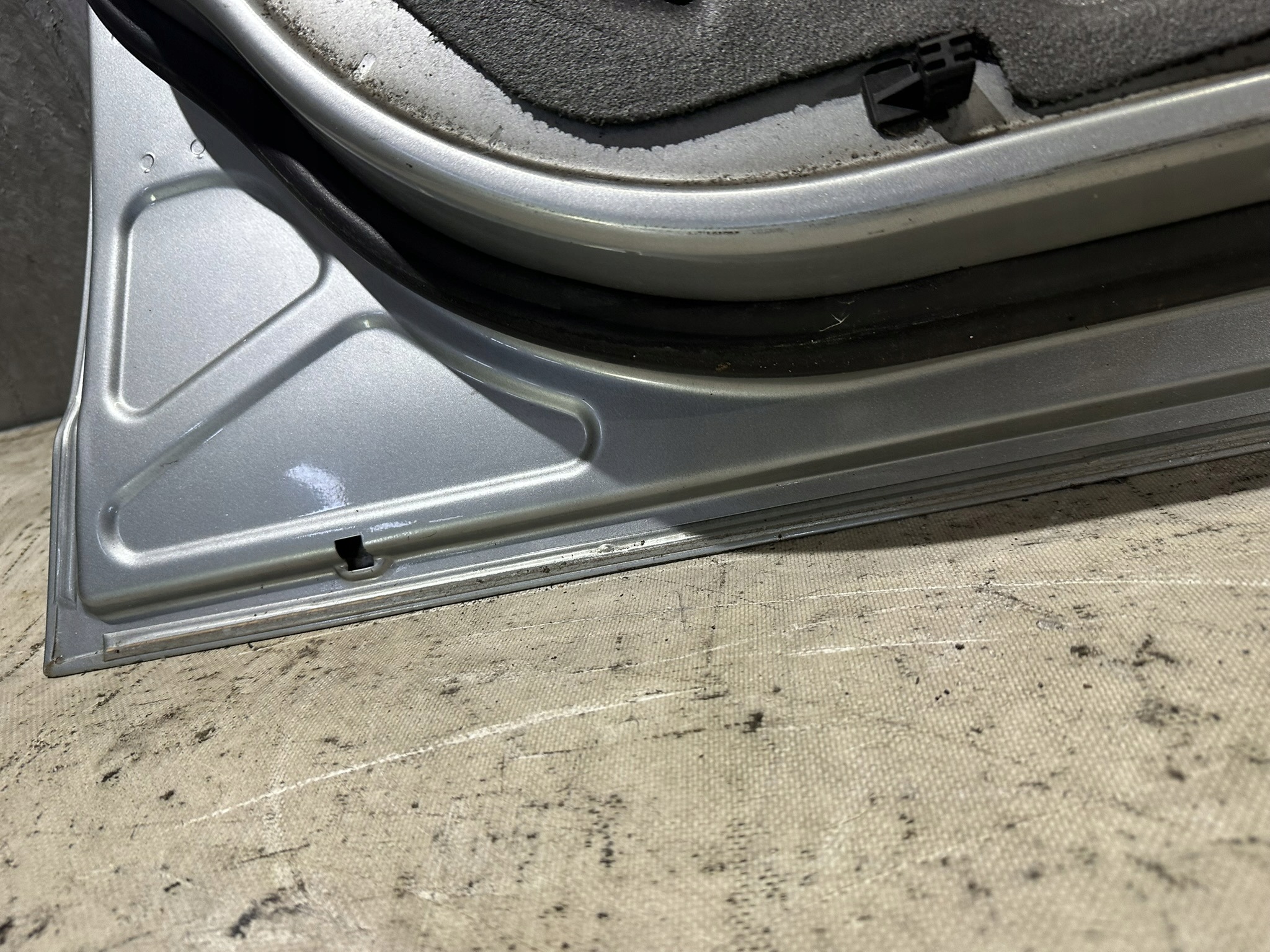 door left front FORD MONDEO MK4 KOMBI K: MACHINE SILVER