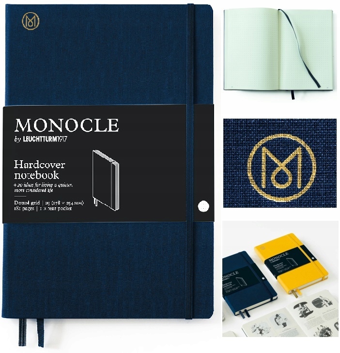 LEUCHTTURM1917 Notatnik Notes Twardy B5 Kropka zeszyt w kropki Monocle