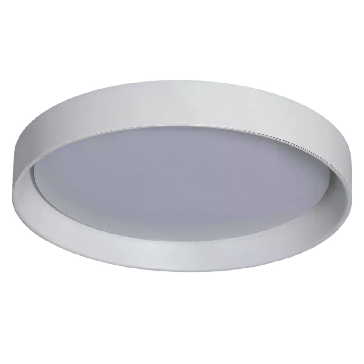 Stropná lampa stropné svietidlo do obývacej izby spálne biela okrúhla 55 cm Abruzzo