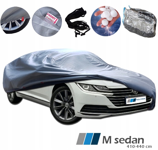 Protihradní Pouzdro Auto 14 mm vel. M sedan 410-440 cm Antigradní