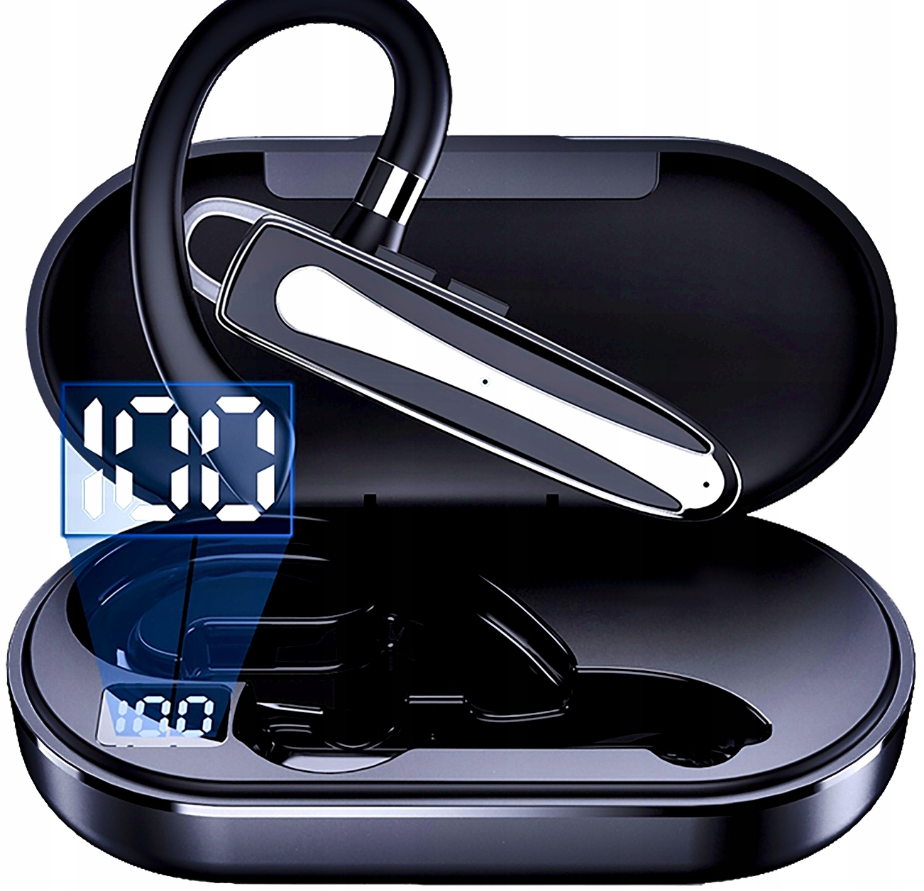 Słuchawka Bezprzewodowa do Telefonu Zestaw Słuchawkowy Rozmów dla Kierowcy