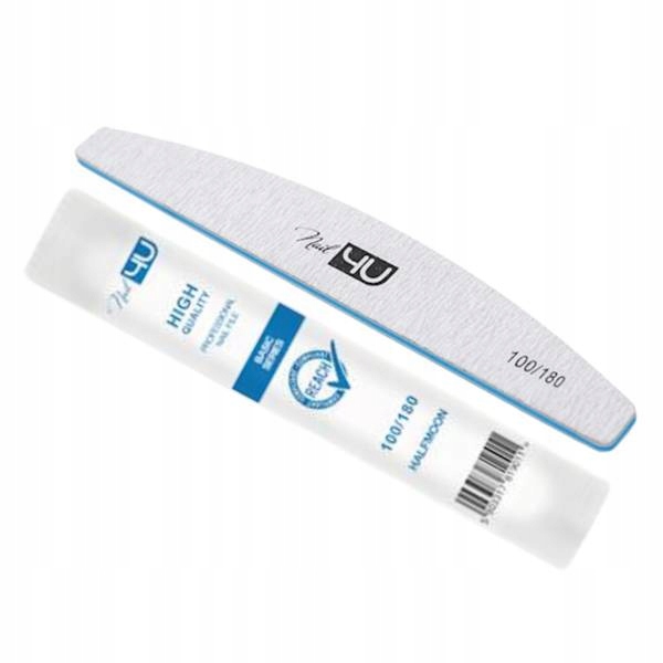 

Nail4u Pilniki standard łódka półksiężyc 100/180 b