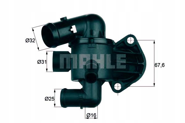 Termostat TI3387 MAHLE KNECHT Producent części Mahle