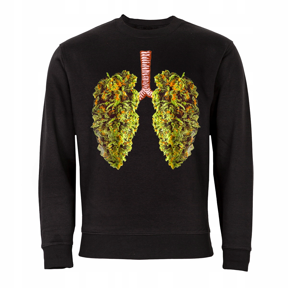 Mikina Marihuana Bylina 420 Cannabis Plíce Lungs