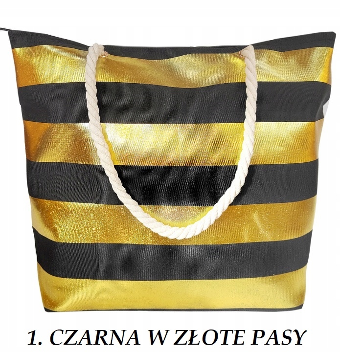 TORBA PLAŻOWA MIEJSKA SHOPPER NA PLAŻĘ NA ZAKUPY EAN (GTIN) 5904413699576