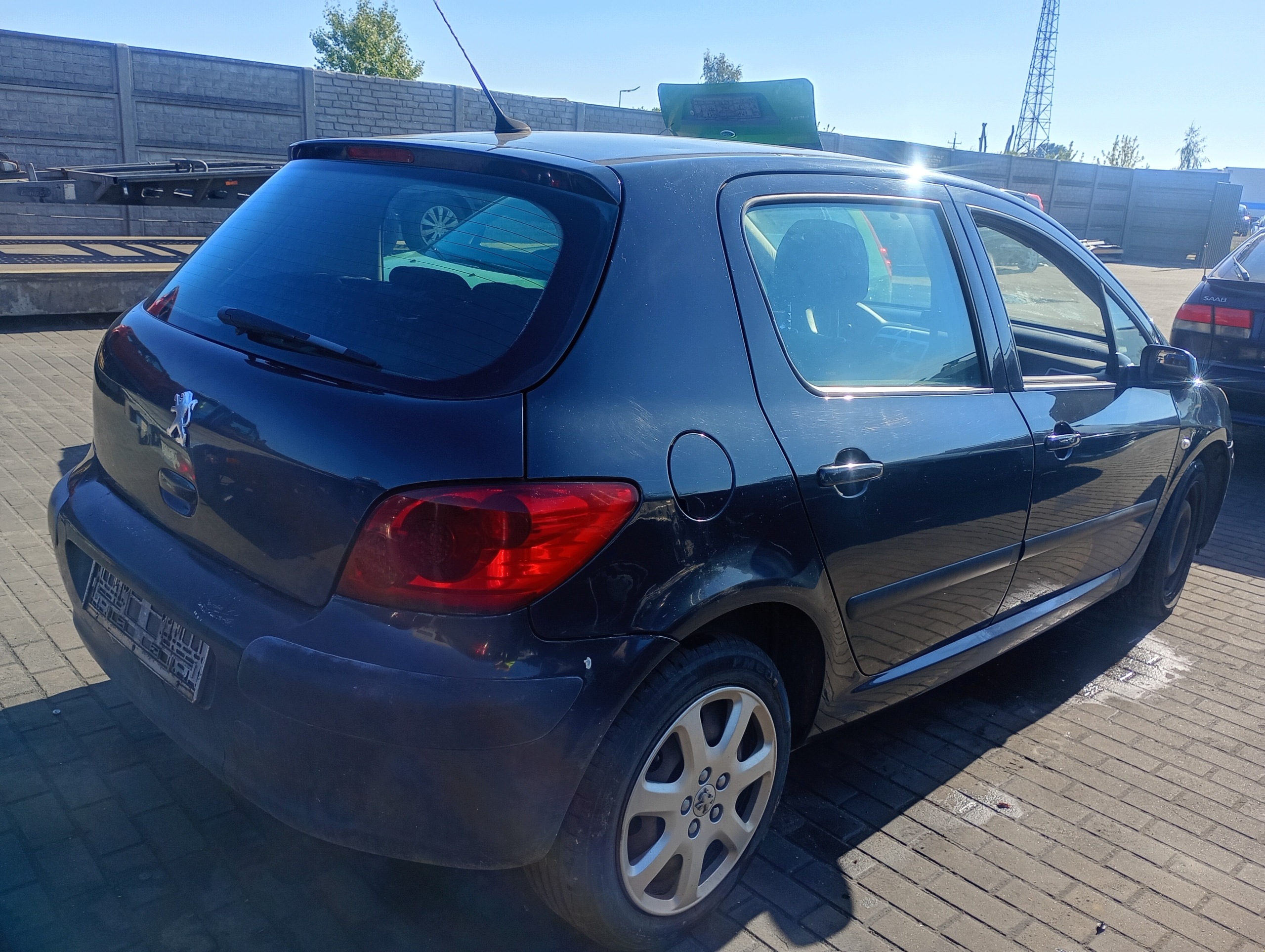 trunk door boot rear rear part Peugeot 307 FL 04-09 code lakieru KTG