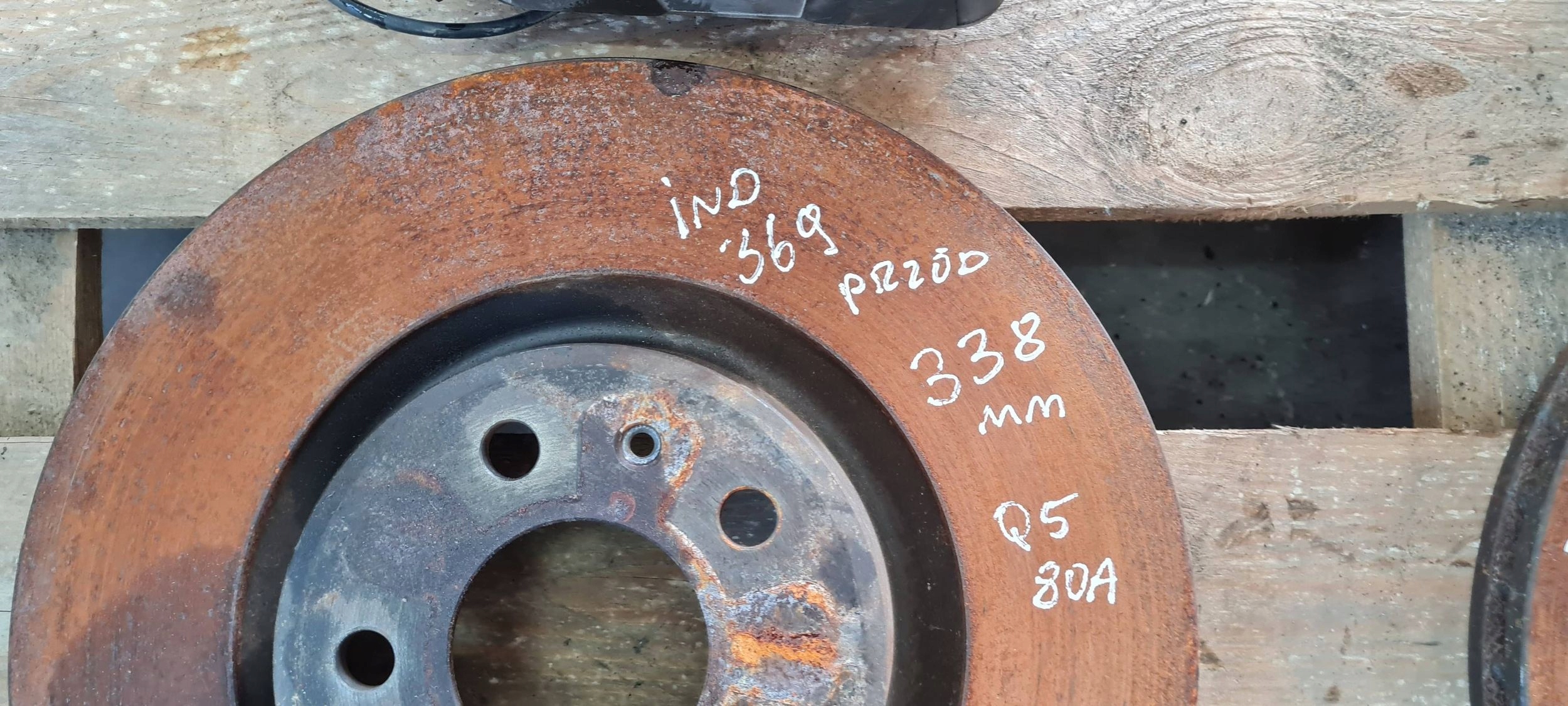 Q5 80A caliper calipers front discs 338MM BREMBO A4 B9 8W A5