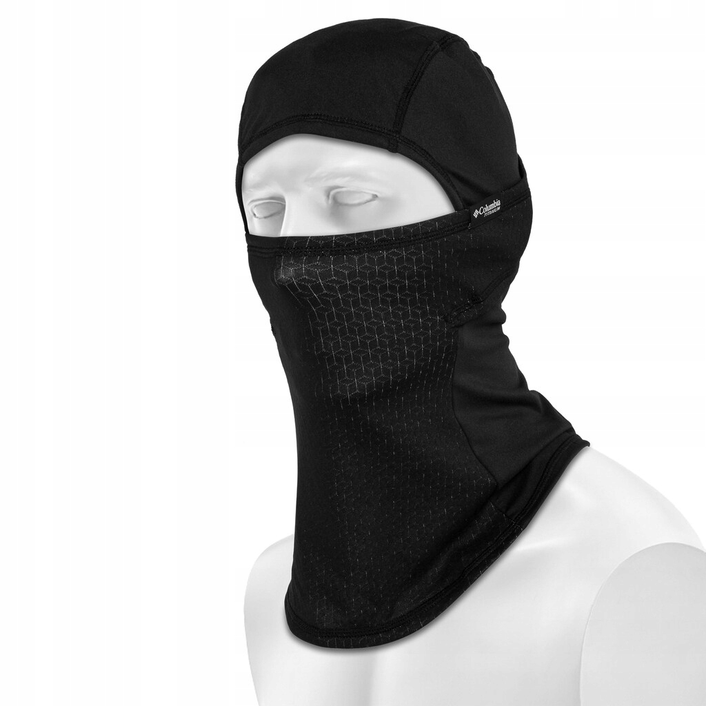 Teplá zimní kukla na lyže Columbia Titanium Balaclava černá