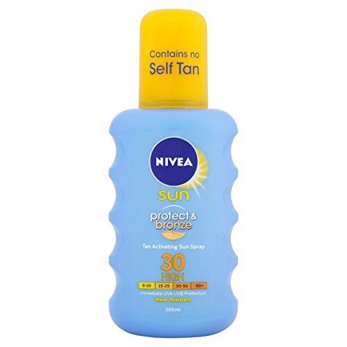 Nivea Sprej Na Opalování Intense Spf 30 (protect+bronze Sun Spray) 200 ML