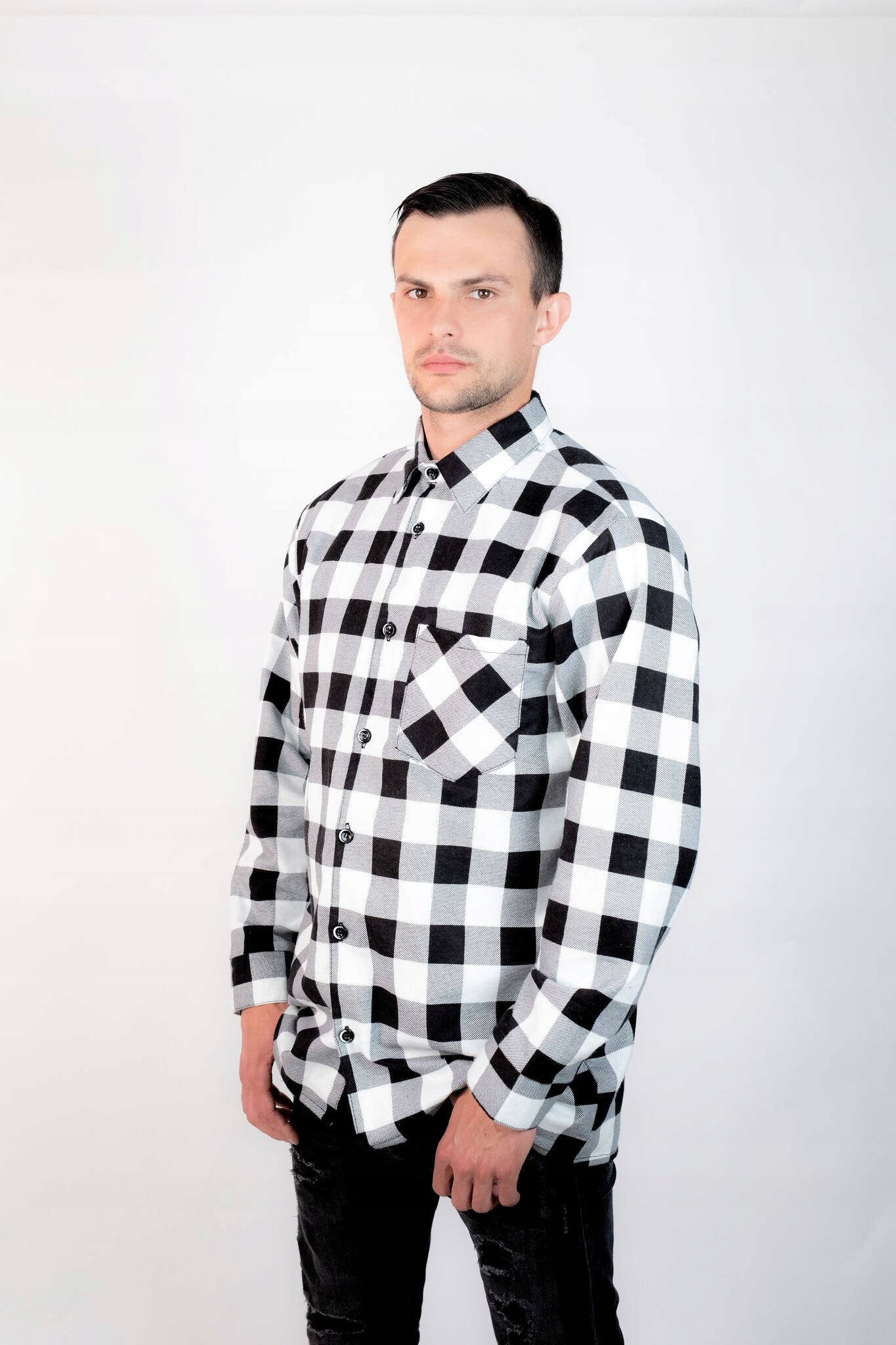 KOSZULA FLANELOWA ROBOCZA - POLSKI PRODUCENT XXXL Kod producenta 019 BIALA 3XL