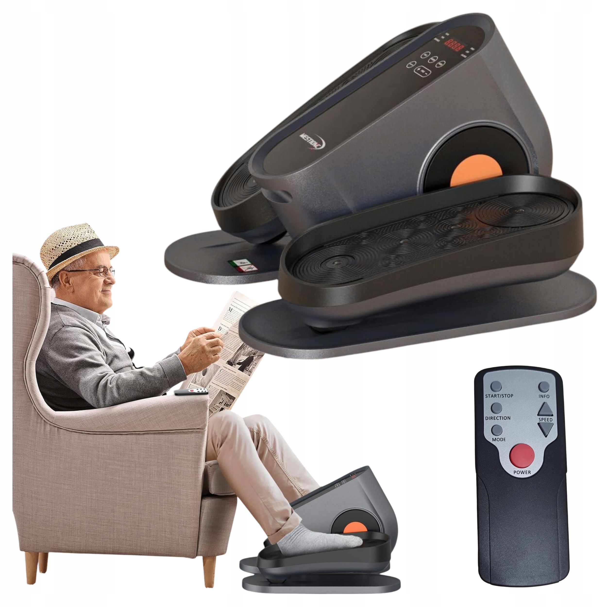 Elektrický trenažér, eliptické kolo pro trénink rychlosti doma, programy