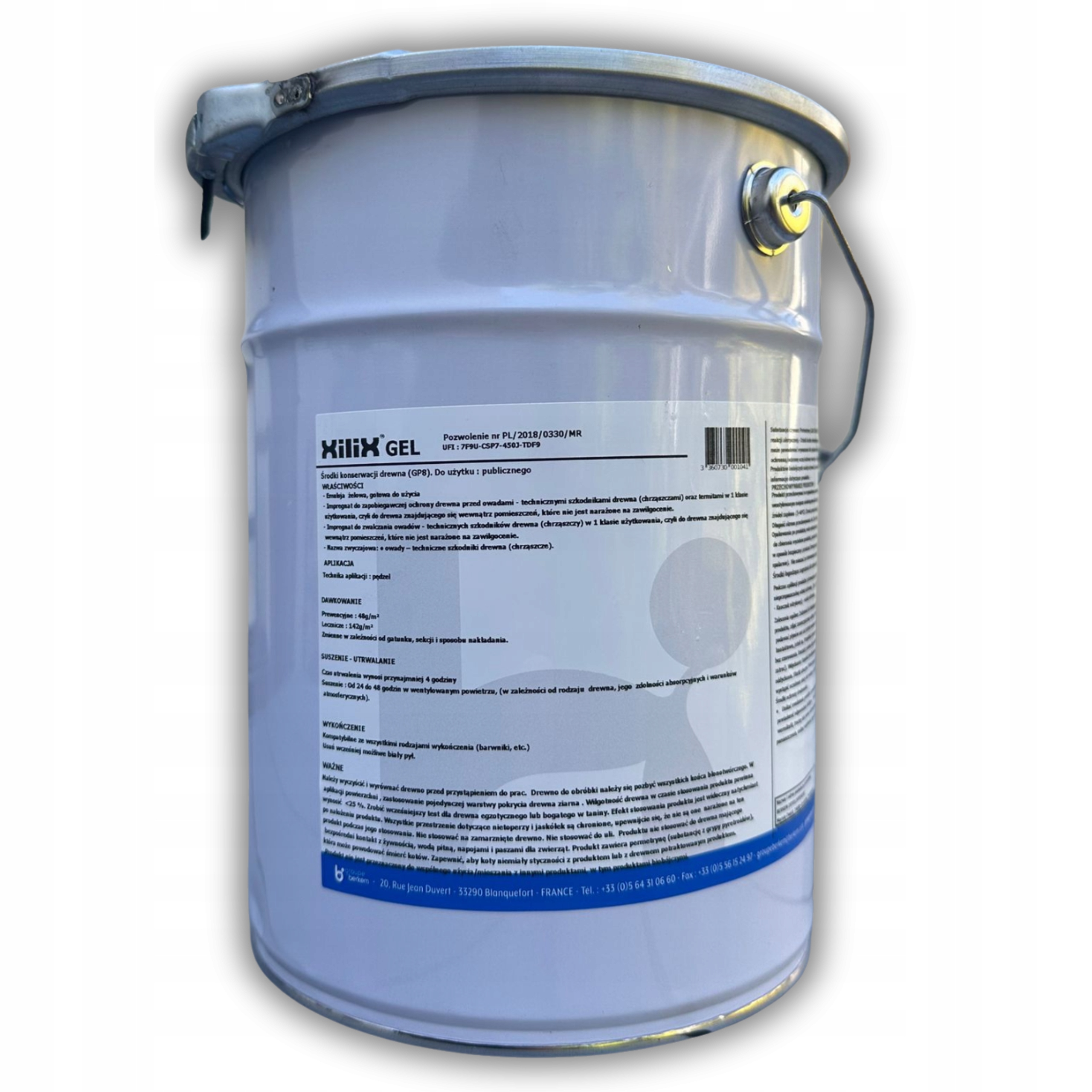 Gel Na Dřevo Permethrin 5 L Gelový Prostředek Na Kůrovce Hluboká Penetrace