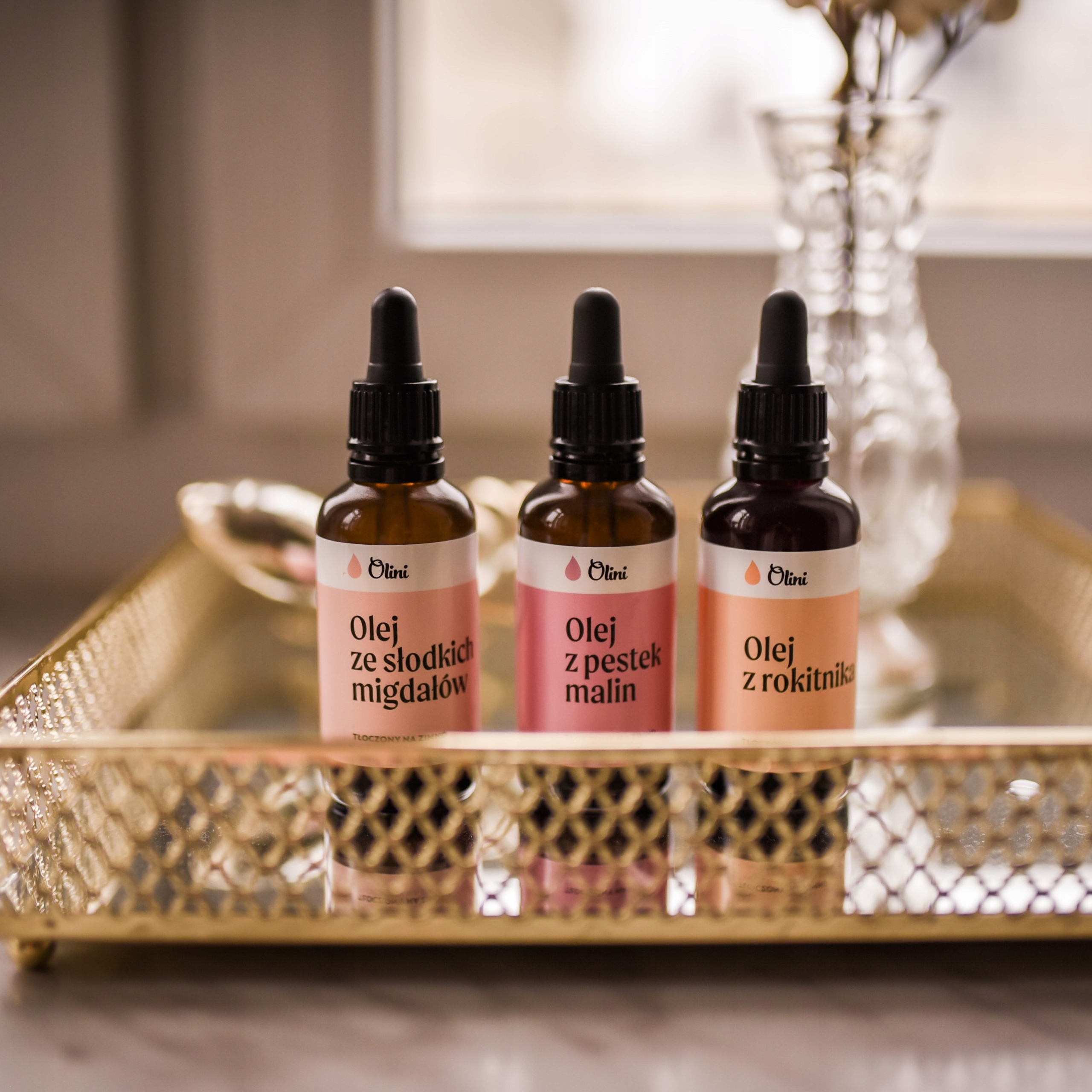 Olej kosmetyczny ze słodkich migdałów 100 ml Olini Typ olej