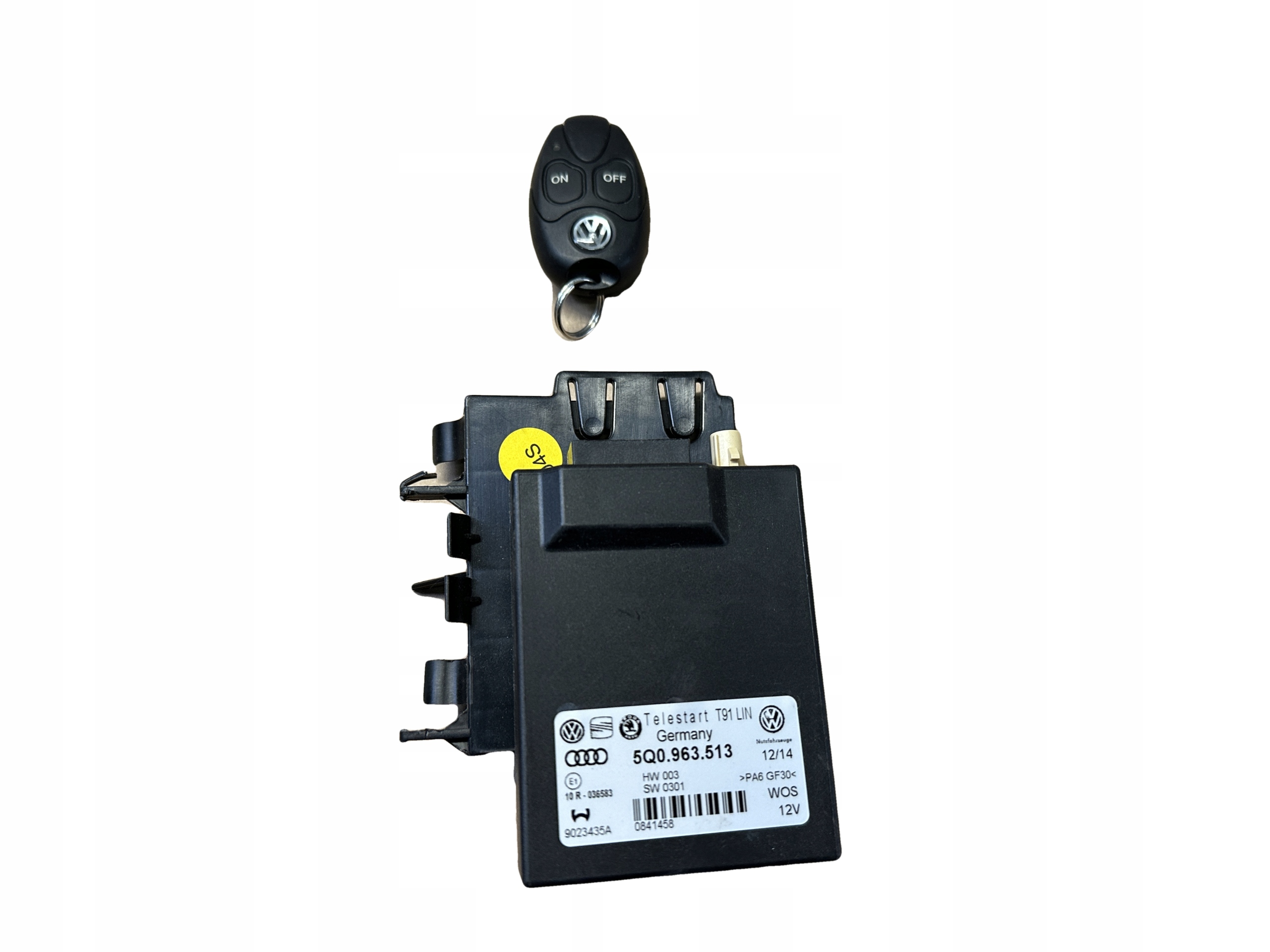 VW PASSAT B8 TDI WEBASTO heating control unit 3Q0815005A