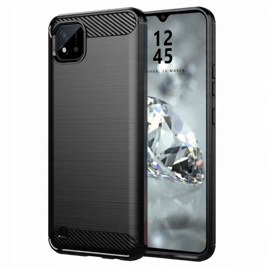 

Etui Do Realme C11 2021 Pancerne Karbon Case