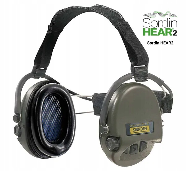 Sordin Supreme Pro-X Zielone 76302-X-S nakarkowe