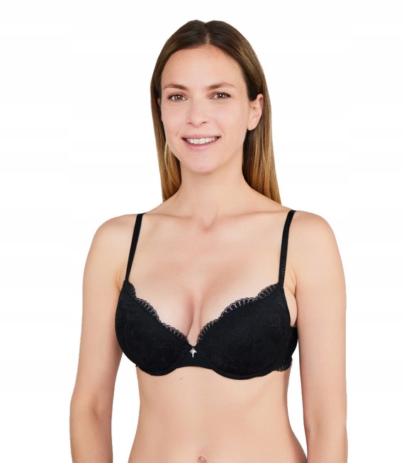 Vyztužená podprsenka s kosticemi Beautiful Noos Full Lace Bra 85D