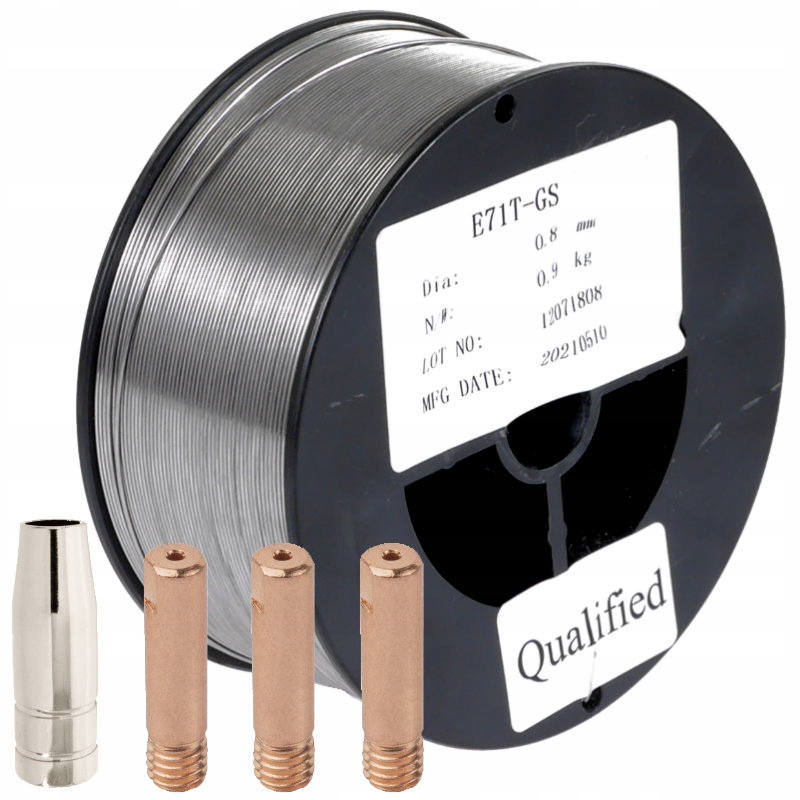 

Drut Spawalniczy Samoosłonowy Flux 0,9mm 1kg Fcaw